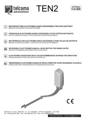 Telcoma Automations TEN2 Manual De Instrucciones