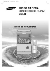 Samsung MM-J4 Manual De Instrucciones