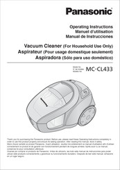 Panasonic MC-CL433 Manual De Instrucciones