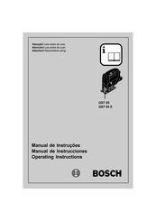 Bosch GST 65 E Manual De Instrucciones