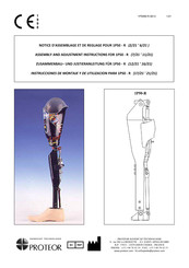 PROTEOR 1P50-R Instrucciones De Montaje