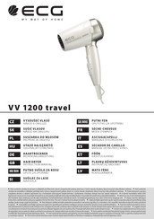 ECG VV 1200 travel Manual De Instrucciones