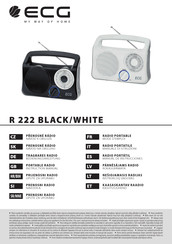 ECG R 222 Manual De Instrucciones