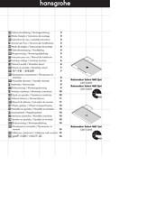 Hansgrohe 24016400 Instrucciones De Montaje