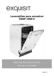 Exquisit EGSP 1009 E Manual De Instrucciones