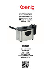 Hkoenig DFX500 Manual De Usuario