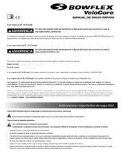 Bowflex VeloCore Manual Del Usuario
