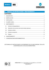 Orbinox MI Manual De Instrucciones