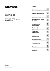 Siemens CP 1242-7 Instrucciones De Servicio