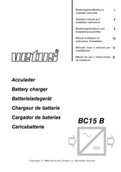 Ventus BC15 B Manual De Uso E Instrucciones De Instalación