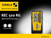 Stabila REC 500 RG Manual De Instrucciones