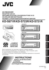 JVC KD-S721R Manual De Instrucciones