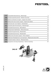 Festool CMS-OF Manual De Instrucciones