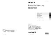 Sony AXS-R7 Manual De Instrucciones