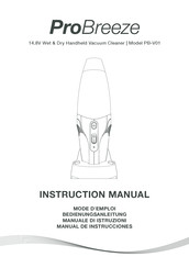 Pro Breeze PB-V01 Manual De Instrucciones