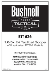 Bushnell ET1626 Manual De Instrucciones