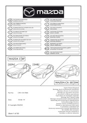 Mazda C9E1-V4-590A Instrucciones De Montaje