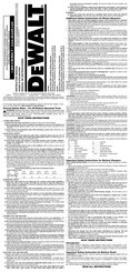 DeWalt DC228 Manual De Instrucciones