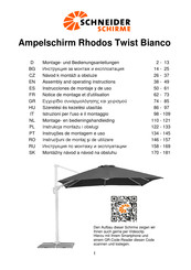 Schneider Schirme 731-00 Instrucciones De Montaje Y De Uso