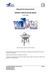 WilTec 61950 Manual De Instrucciones