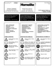 Homelite VersaTool UT20811 Manual Del Operador