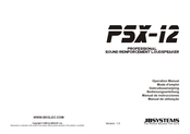 JB Systems PSX-12 Manual De Instrucciones