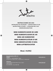 Jata electro HU992 Instrucciones De Uso