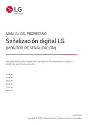 LG 55UL3G Manual Del Propietário