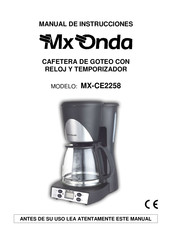 Mx Onda MX-CE2258 Manual De Instrucciones