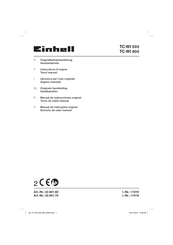 EINHELL 22.601.70 Manual De Instrucciones Original