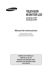 Samsung SyncMaster 211MP Manual De Instrucciones