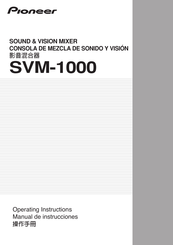 Pioneer SVM-1000 Manual De Instrucciones