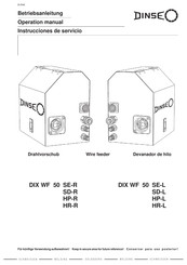 DINSEO DIX WF 50 HP-R Instrucciones De Servicio