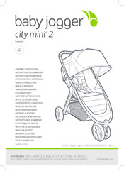 Baby Jogger CITY MINI GT 2 Instrucciones De Montaje