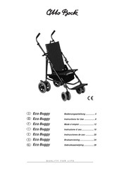 Otto Bock Eco Buggy Instrucciones De Uso