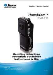 Swann ThumbCam DVR-415 Instrucciones De Uso