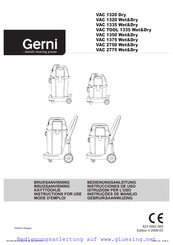 Gerni VAC 2775 Wet&Dry Instrucciones De Uso