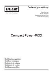 Beem Compact Power-MiXX Manual De Instrucciones