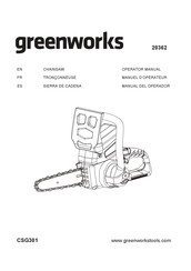 GreenWorks 20362 Manual Del Operador