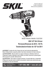 Skil DL527501 Manual Del Propietário