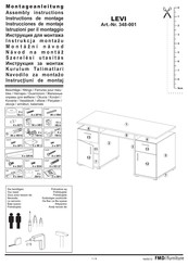 FMD Furniture 348-001 Instrucciones De Montaje