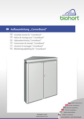 biohort CornerBoard Instrucciones De Montaje