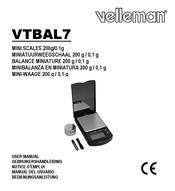 Velleman VTBAL7 Manual Del Usuario