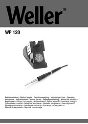 Weller WP 120 Manual De Uso