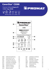 PROMAT CoverStar CS500 Instrucciones De Uso