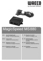 Waeco MagicSpeed MS880 Instrucciones De Montaje