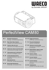 Waeco PerfectView CAM80 Instrucciones De Montaje