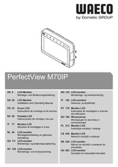 Waeco PerfectView M70IP Instrucciones De Montaje