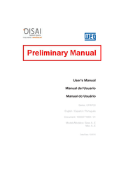 WEG Profibus CFW700 Serie Manual Del Usuario