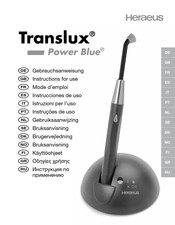 Heraeus Translux Power Blue Instrucciones De Uso